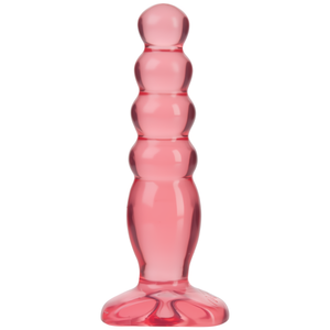 Doc Johnson Crystal Jellies Butt Plug 12 cm - Transparant