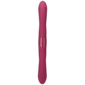 'TRYST Duet Dubbele Vibrator met Draadloze Afstandsbediening - Berry'