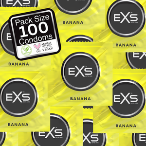 EXS Bananen Condooms 54mm - 100 Stuks