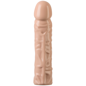 Doc Johnson Dildo 20 cm Geaderd - Huidkleurig