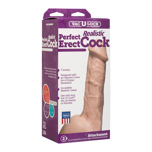 'Real Feel Dildo Met Kromming - 18 cm - Huidskleur'