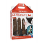 Doc Johnson Vac-U-Lock Dual Density ULTRASKYN Dildo Set - 20 cm, 18 cm & 18 cm - Zwart Harnas