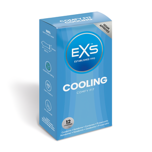 EXS Cooling Condooms Met Koelend Effect - 12 Stuks