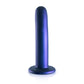 14,5 cm Gladde Silicone G - spot Dildo met Sterke Suction Cup en Metallic Kleur - EroticToyzSiliconen Dildo'sOuch! by Shots