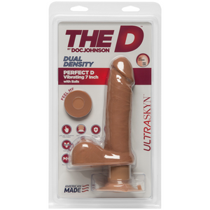 Doc Johnson De D Realistische Dildo 18 cm - Met Zuignap - Huidkleur