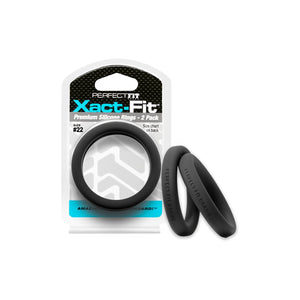 #22 XactFit Cockring 2Pack - EroticToyzCockringenPerfectFitBrand