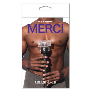 Merci Cock Stroker Dubbelzijdige Wand Attachment - Transparant