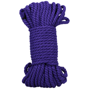 Merci Hogtied Hennep Bondage Touw 6 mm 15 meter - Paars