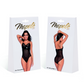 'Verleidelijke Wetlook Bodysuit S - Zwart'