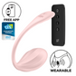 Wearable Koppelvibrator - Roze Siliconen