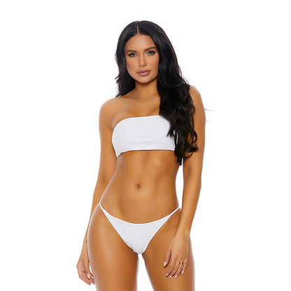 Forplay San Luis Bandeau Bikini Set - Maat L - Zwart