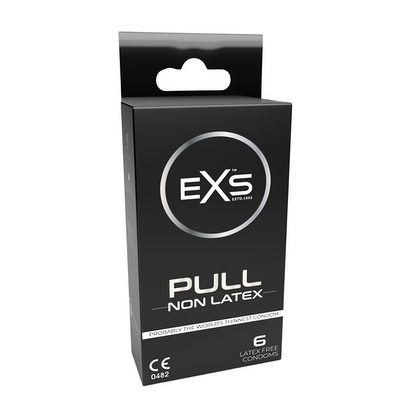 EXS Pull Ultra-Dunne Niet-Latex Condooms 6 Stuks - Hypoallergeen