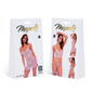 TwoinOne Verleidelijke Babydoll Set met Kantdetails - Wit S/M