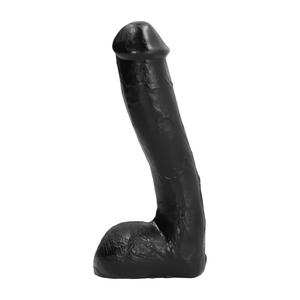 All Black Dildo 23 cm - Zwart