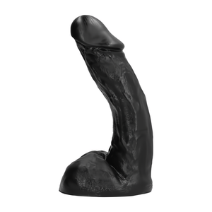 All Black Dildo 23 cm - Zwart