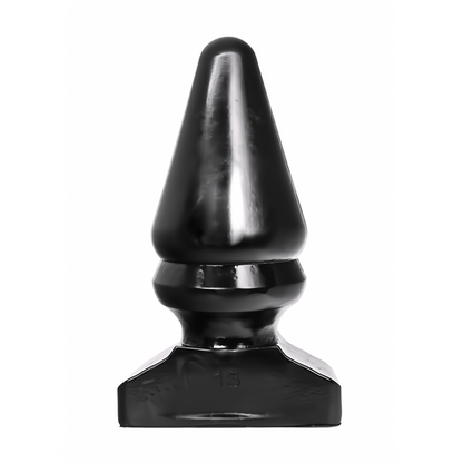 'Butt Plug Anale Stimulatie 28,5 cm - Zwart'