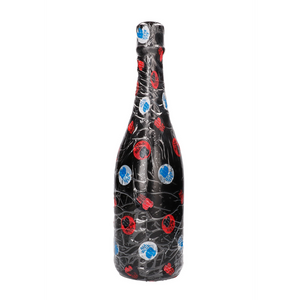 Champagne Fles Dildo 39,5 cm - Transparant