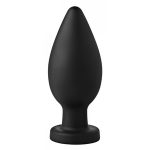 Master Series Colossus XXL Siliconen Buttplug Met Zuignap - Zwart