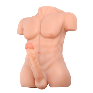 'Chiseled Chad Realistische Mannequin Dildo 20 cm - Licht'