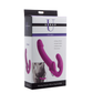 'Evoke Vibrerende Strapless Dildo - Silicone - Roze'