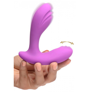 GPearl GSpot Stimulator met Bewegende Kralen en Afstandsbediening - Paars