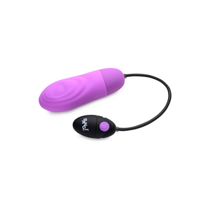 'Pulsating Silicone Bullet Vibrator 7 Standen Oplaadbaar - Zwart'