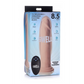 Swell Opblaasbare en Vibrerende Silicone Dildo 18 cm - Zwart