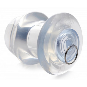 'Ass Bung Clear Hollow Anale Dilatator met Plug 8,9 cm - Transparant'