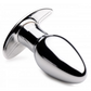 'Chrome Blast Oplaadbare Butt Plug 10 cm - Zilver'