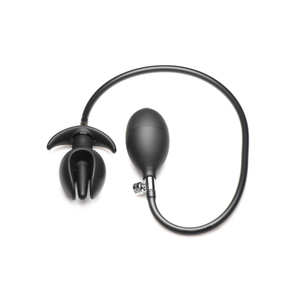 Bad Buoy Anchor  Inflatable Silicone Anal Plug  Black