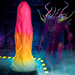 'Shape Shifter Fantasy Dildo Met Zuignap - Regenboog'