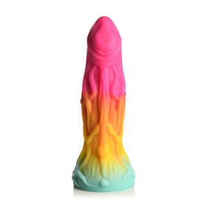 'Shape Shifter Fantasy Dildo Met Zuignap - Regenboog'