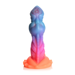 'Aqua Cock Siliconen Dildo Met Zuignap - Glow in the Dark'