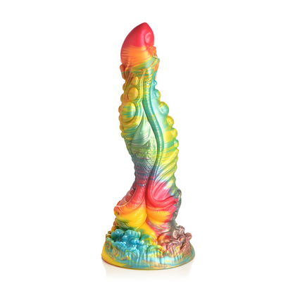 Majestic Merman Silicone Dildo 26 cm - Regenboogkleur