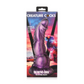 Fantasie Dildo Met Zuignap - Parelwit/Paars