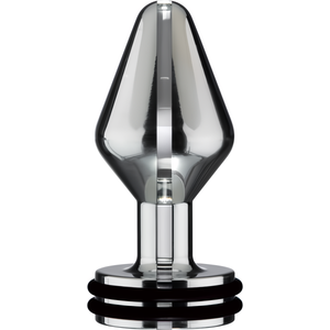 'ElectraStim Mini Electro Butt Plug - Zilver (5,6 cm)'