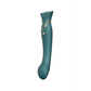 G-Spot Vibrator en Air Pulse Stimulator - Groen