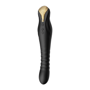 'King Power Thrust G-spot Vibrator - Goud & Swarovski'