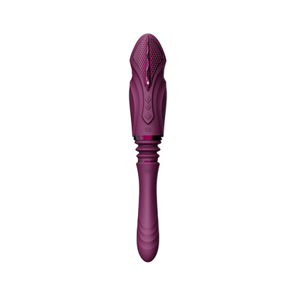 ZALO Sesh Dildo Met PowerThrust Technologie - Velvet Paars