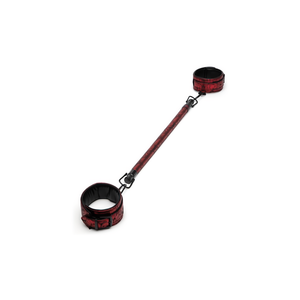 'Fifty Shades of Grey Spreader Bar met Verstelbare Cuffs - Omkeerbaar Zwart/Rood'