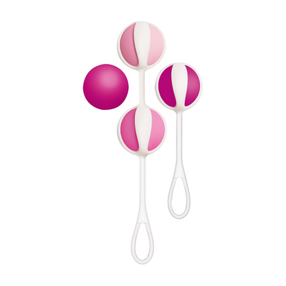 Gvibe Geisha Balls Mini 4 Delige Set - Framboos