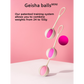 Gvibe Geisha Balls Mini 4 Delige Set - Framboos