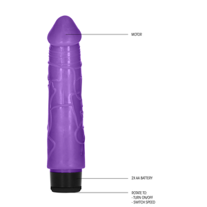 'Realistisch Dildo Vibrator 20 cm - Huidkleurig'