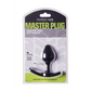 'Master Plug Small Butt Plug 12 cm - Zwart'