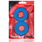 Stiffy NoRoll Cockrings 2-Pack - Teal Ice