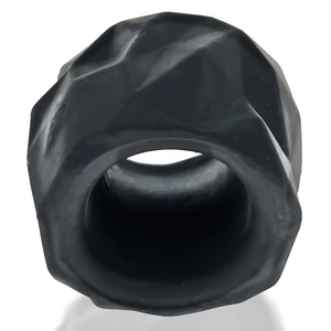 Hünkyjunk Cock Ring Ballstretcher Plus+ Silicone - Tar Ice