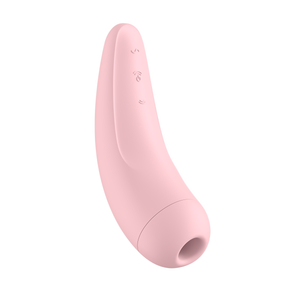 'Satisfyer Curvy 2Plus Air Pulse Stimulator met Vibratie - Roze'