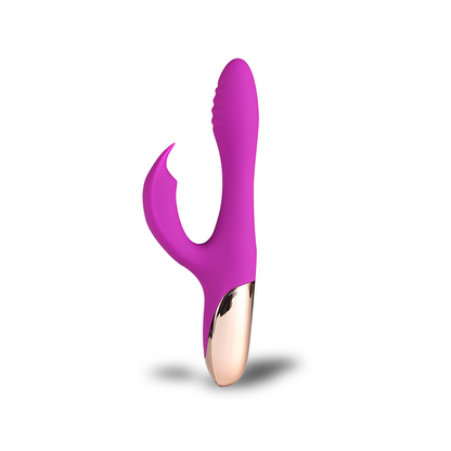 'Skyler Rabbit Vibrator met 15 Standen - Medische Siliconen - USB Oplaadbaar - Roze'