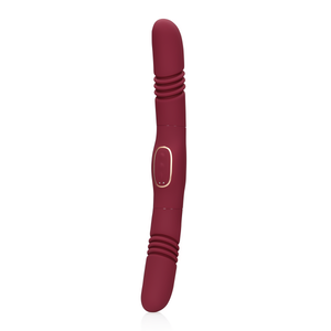 Loveline Dubbelzijdige Oplaadbare Thrusting Vibrator - Roze