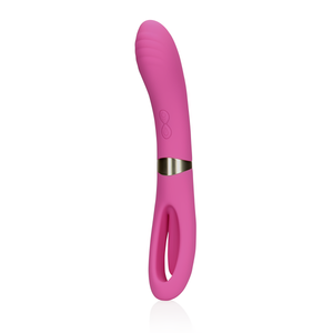 Loveline Dubbele Flapperende G-Spot Vibrator - Oplaadbaar en Waterdicht - Paars